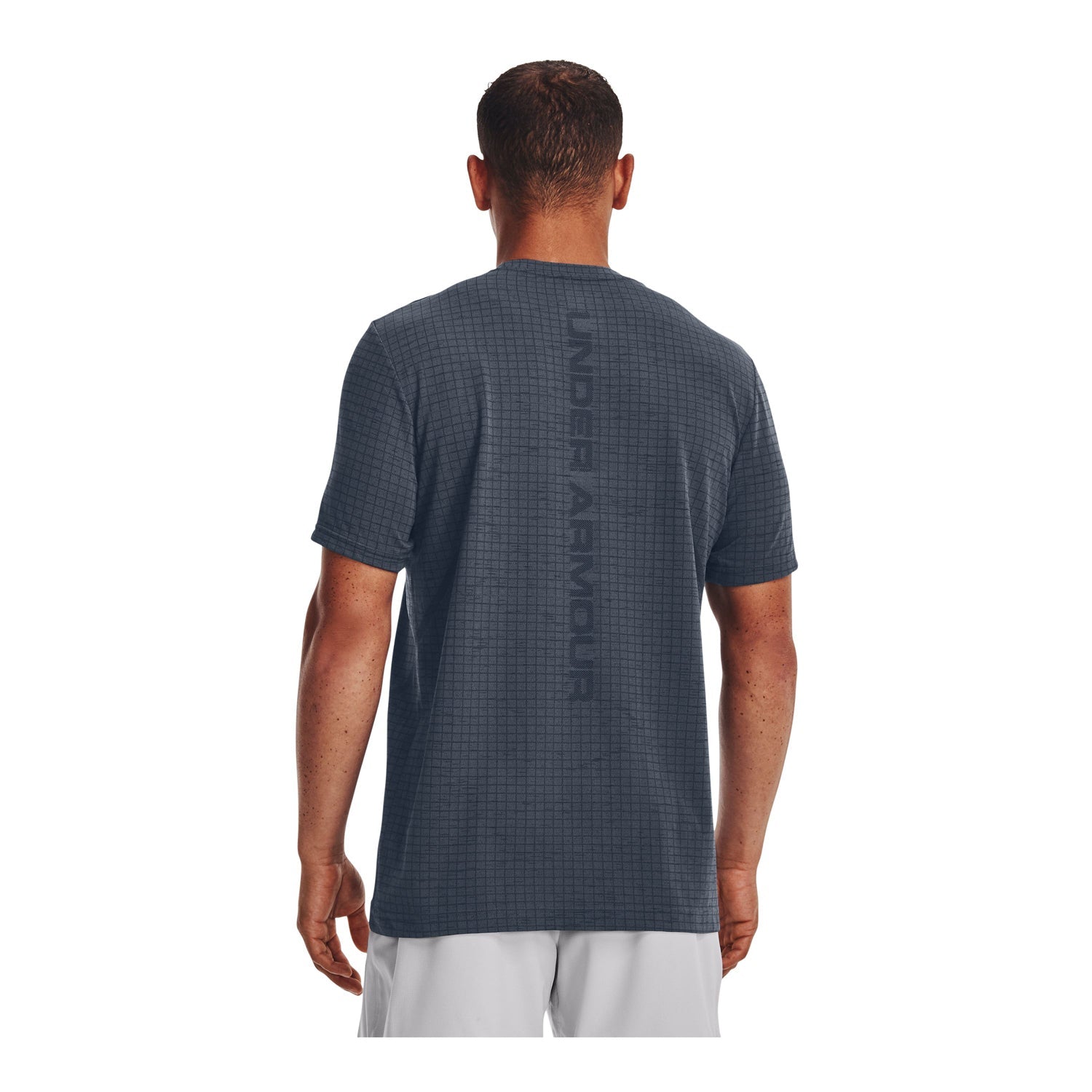 Polera manga corta Seamless Grid para hombre Under Armour