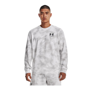 Polera UA Rival Terry Novelty Crew para hombre