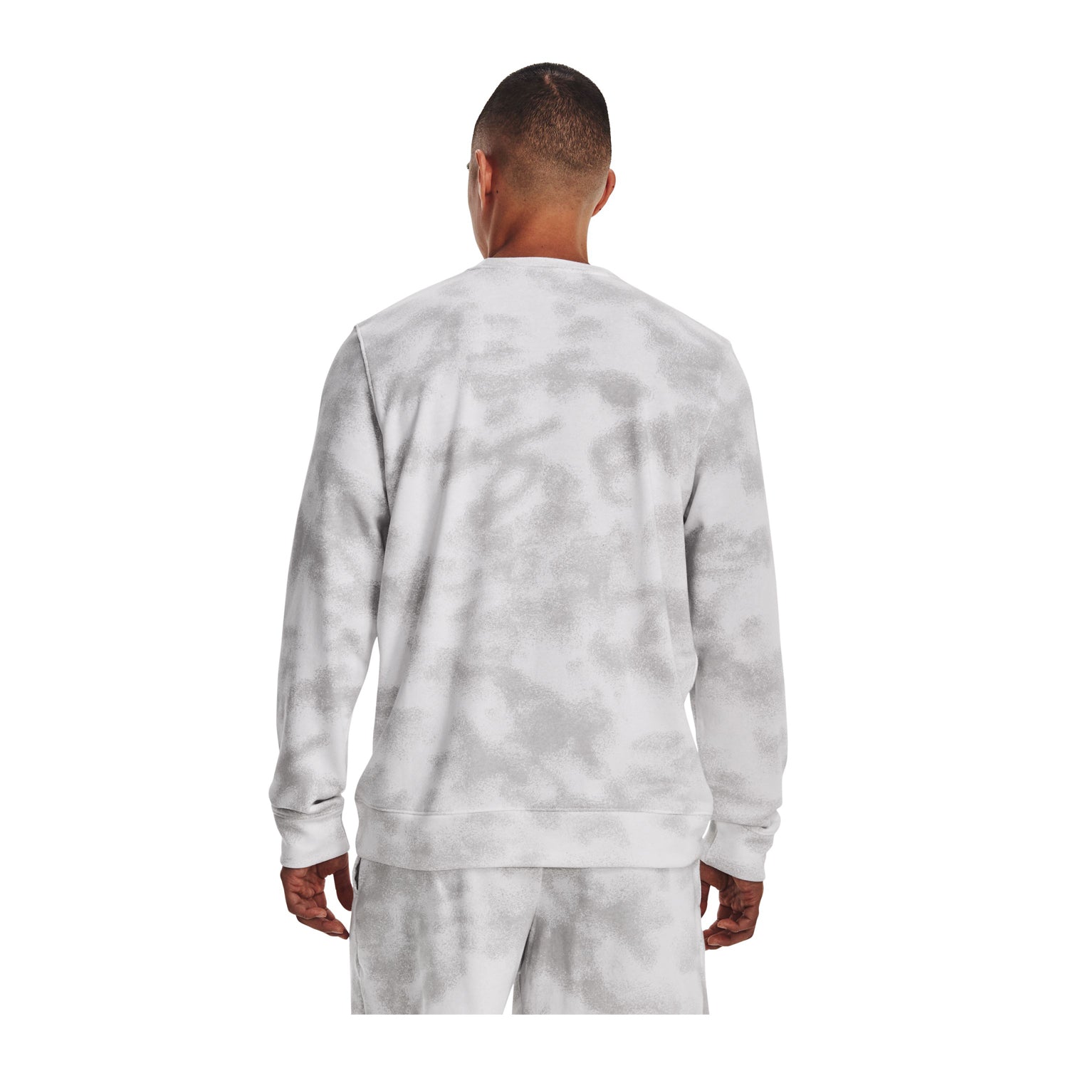 Polera UA Rival Terry Novelty Crew para hombre