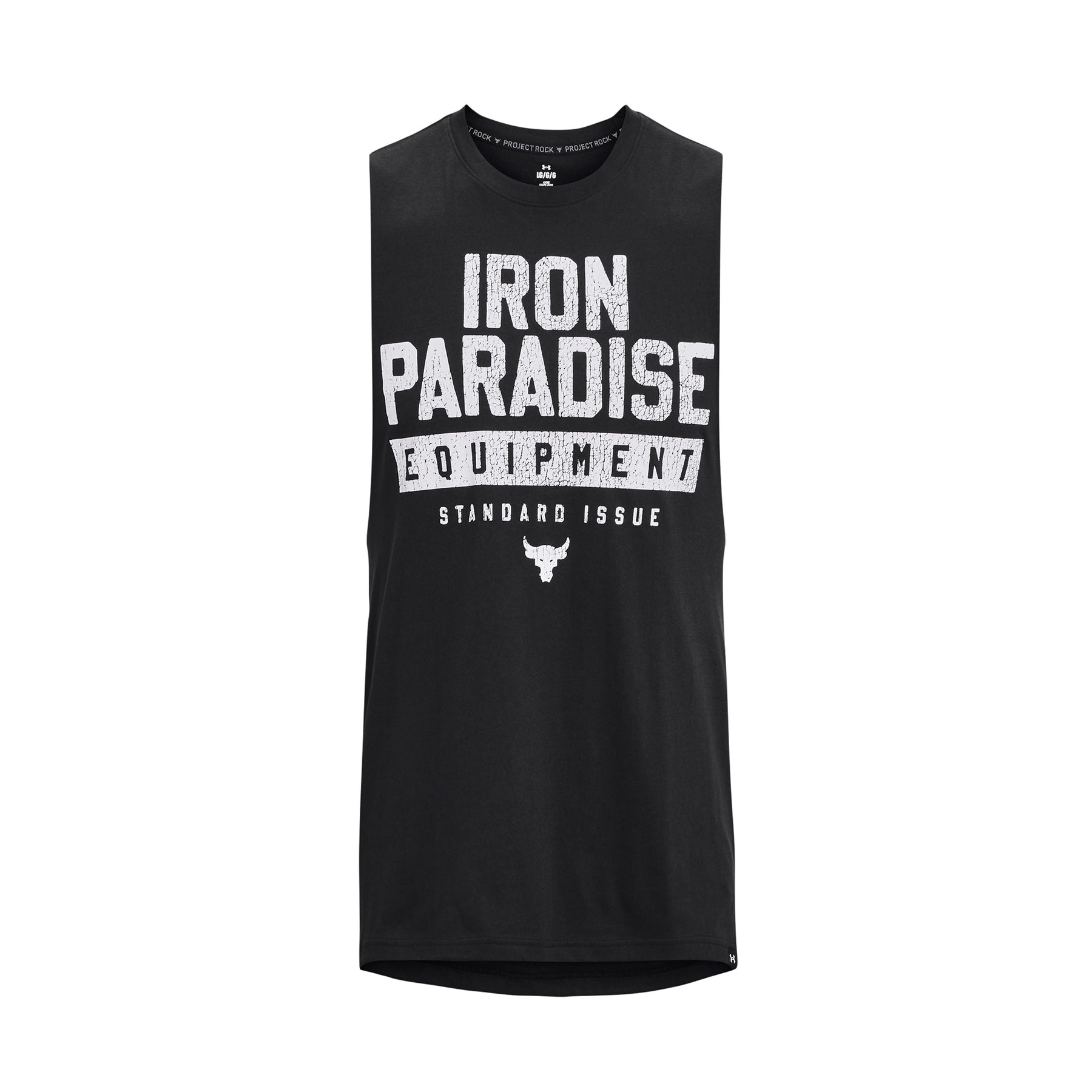 Polera sin mangas Project Rock Iron Muscle para hombre