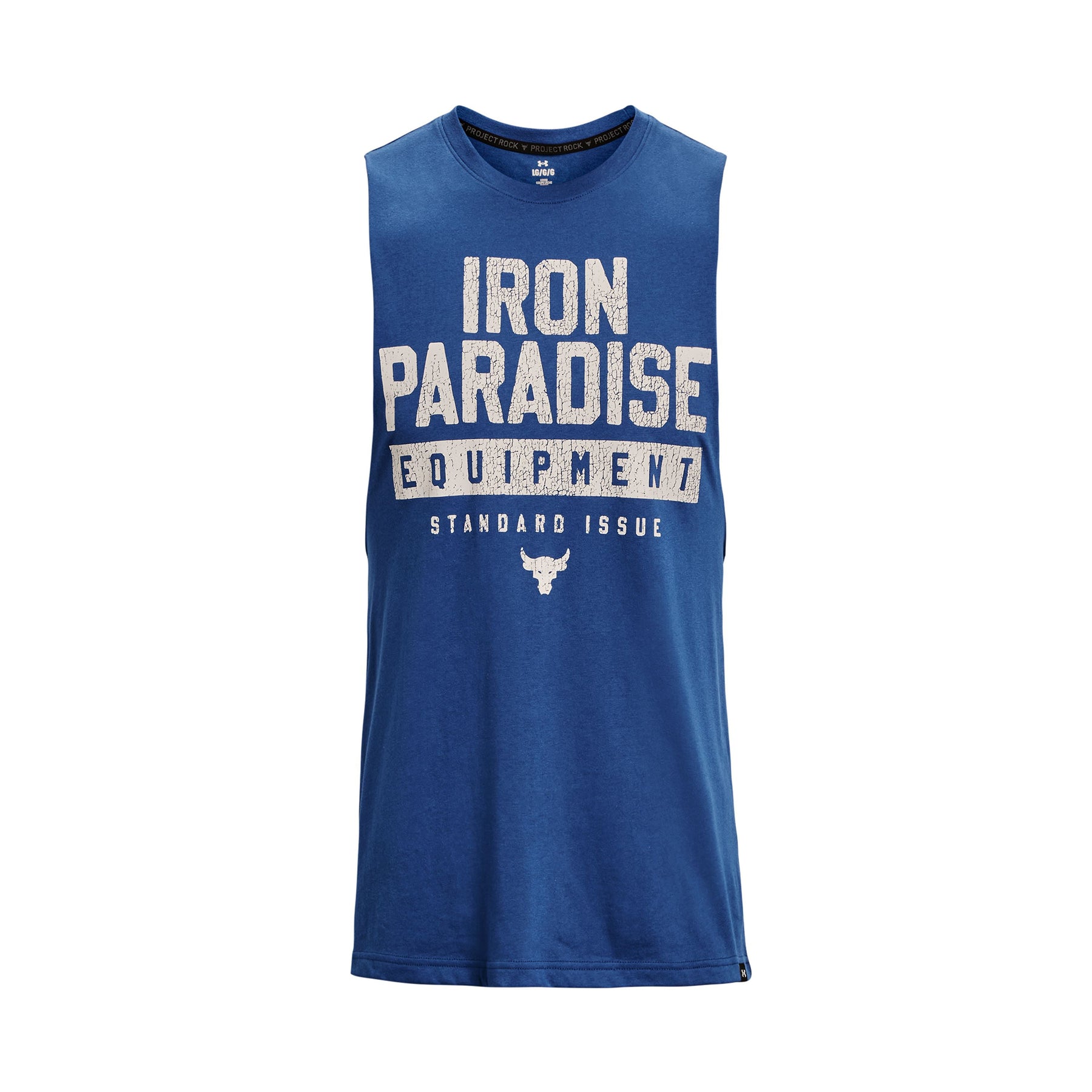 Polera sin mangas Project Rock Iron Muscle para hombre