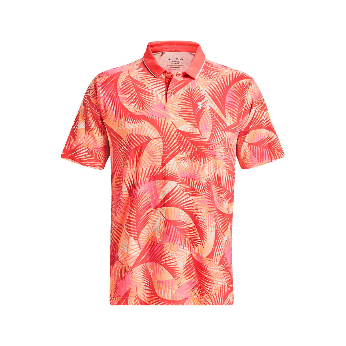 Polo UA Iso-Chill Graphic Palm para hombre