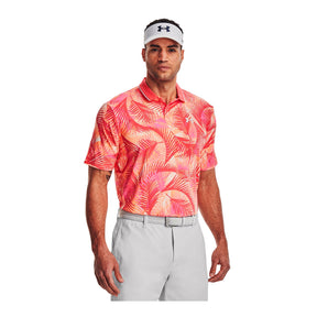 Polo UA Iso-Chill Graphic Palm para hombre