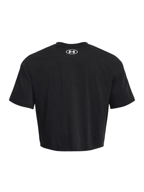 Polera manga corta UA Project Rock Stay Hungry para hombre