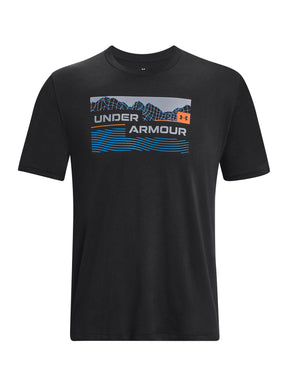 Polera manga corta UA MTN Sea para hombre