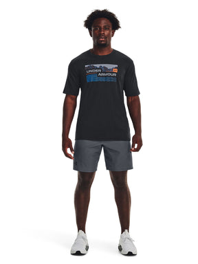 Polera manga corta UA MTN Sea para hombre