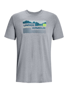 Polera manga corta UA MTN Sea para hombre