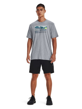 Polera manga corta UA MTN Sea para hombre