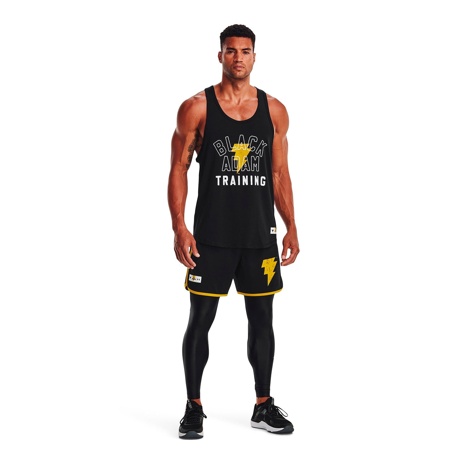 Shorts de hombre Project Rock Black Adam Mesh