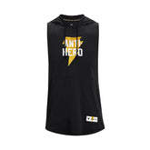 Polerón con gorro sin mangas Project Rock Black Adam para hombre