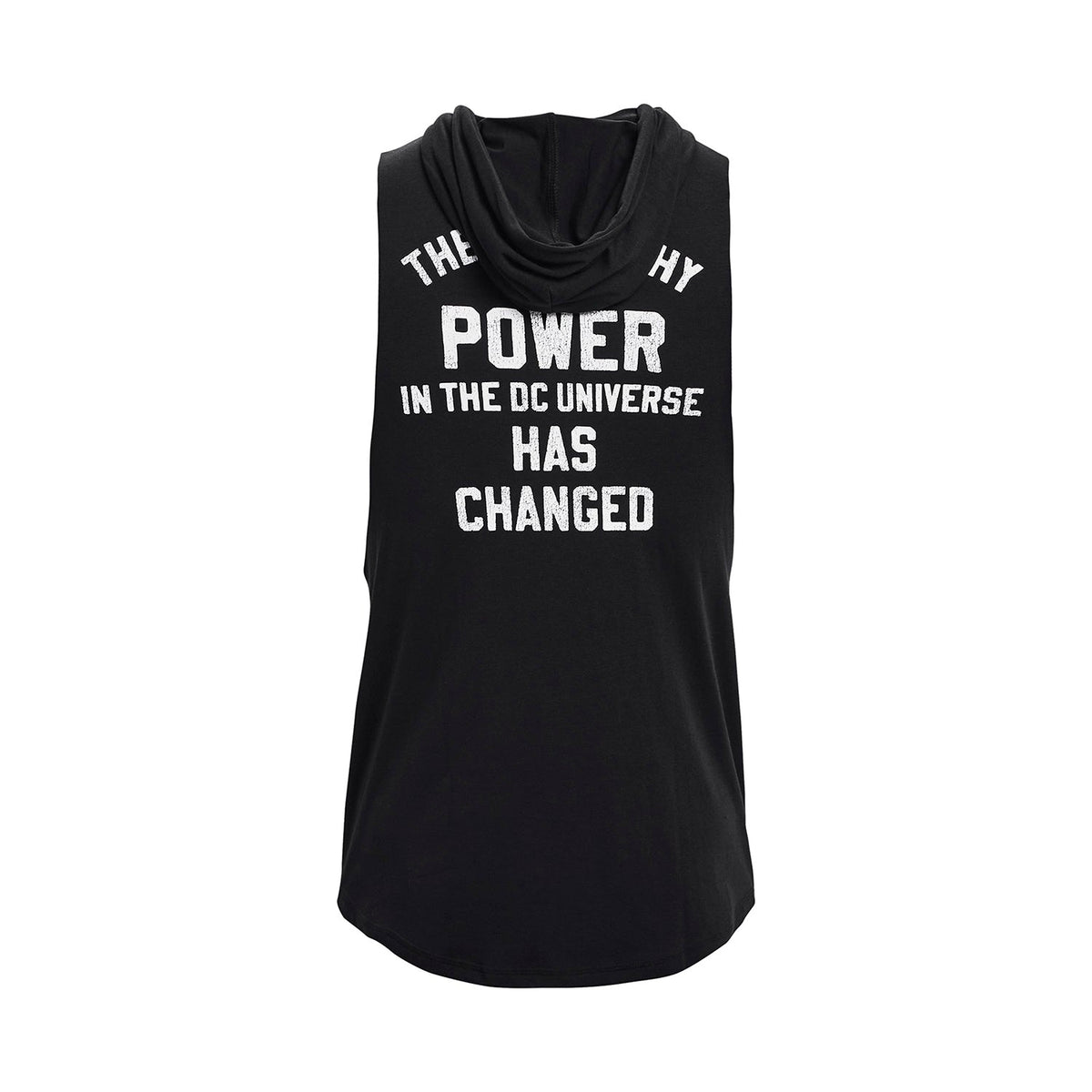 Polerón con gorro sin mangas Project Rock Black Adam para hombre