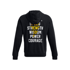 Polerón con cierre completo Project Rock Rival Fleece Black Adam para hombre