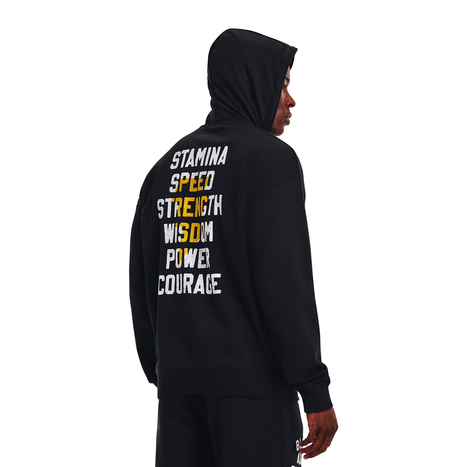 Polerón con cierre completo Project Rock Rival Fleece Black Adam para hombre