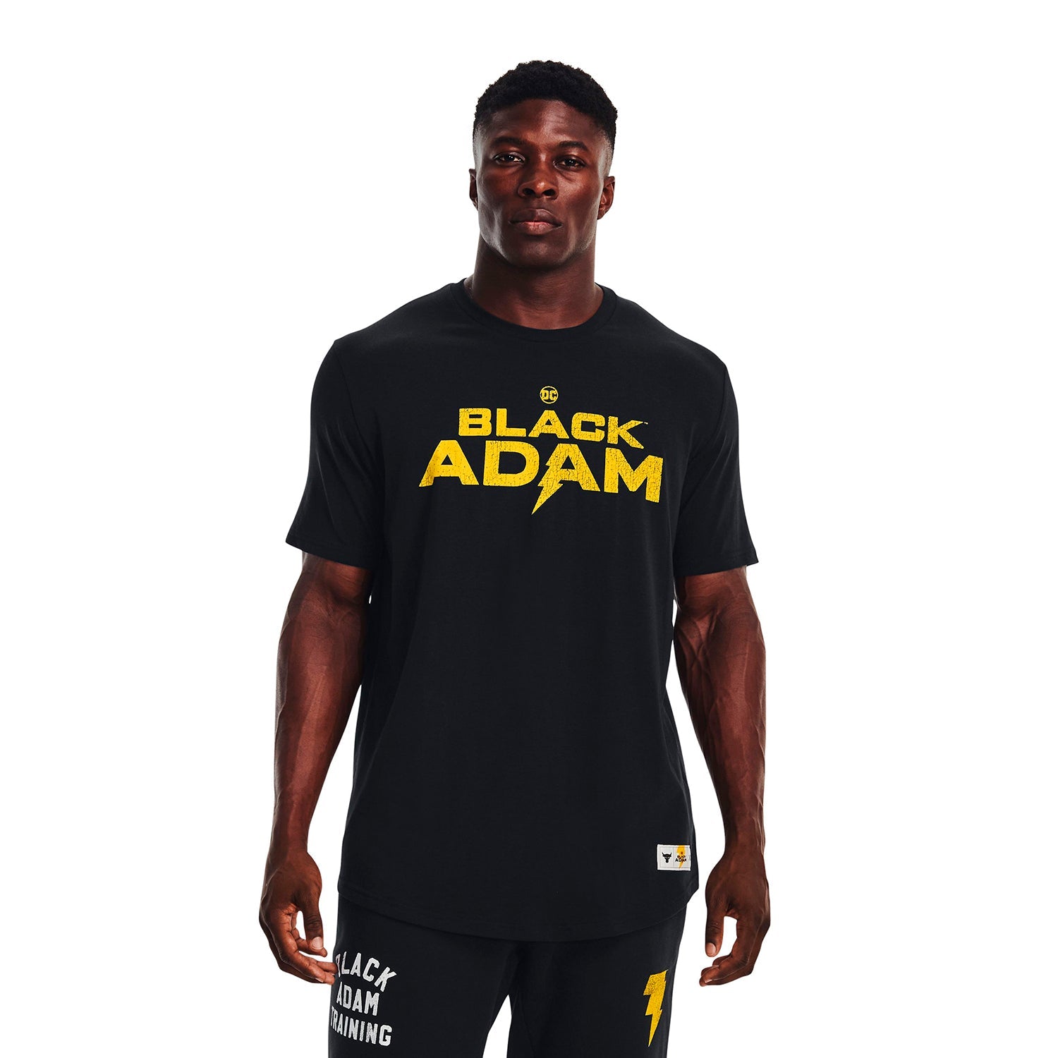 Polera manga corta Project Rock Black Adam Graphic para hombre