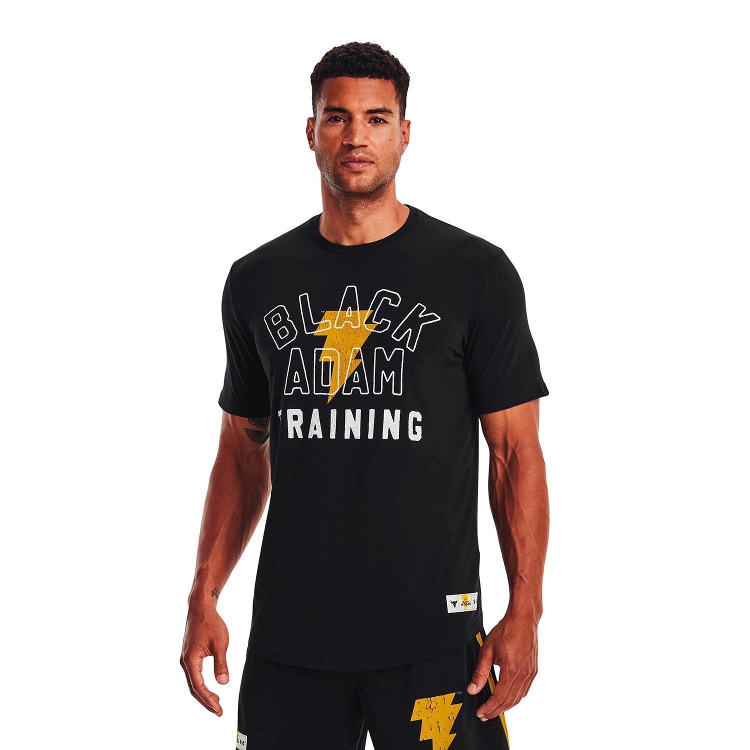 Polera manga corta Project Rock Black Adam Graphic para hombre