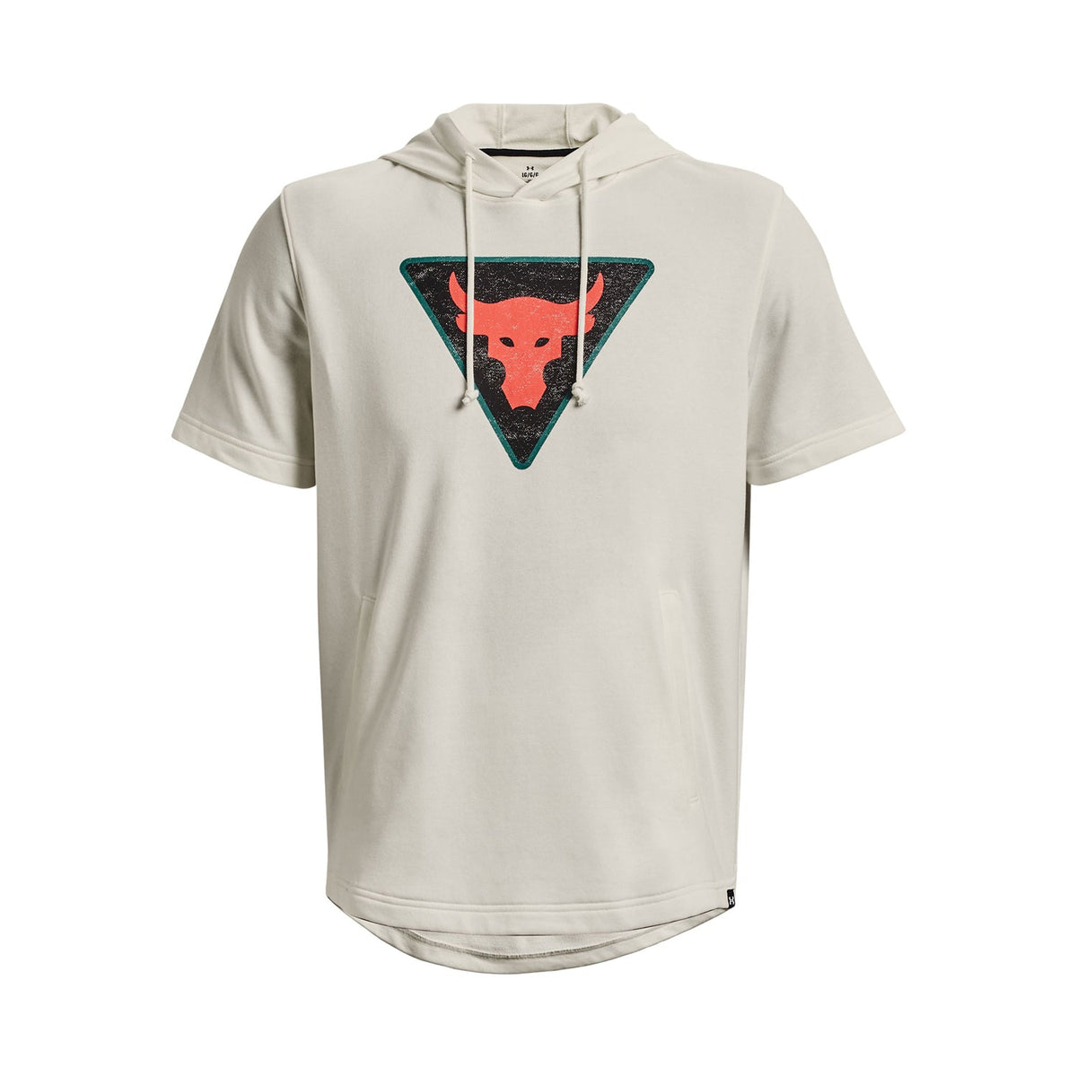 Polerón manga corta UA Project Rock Terry para hombre