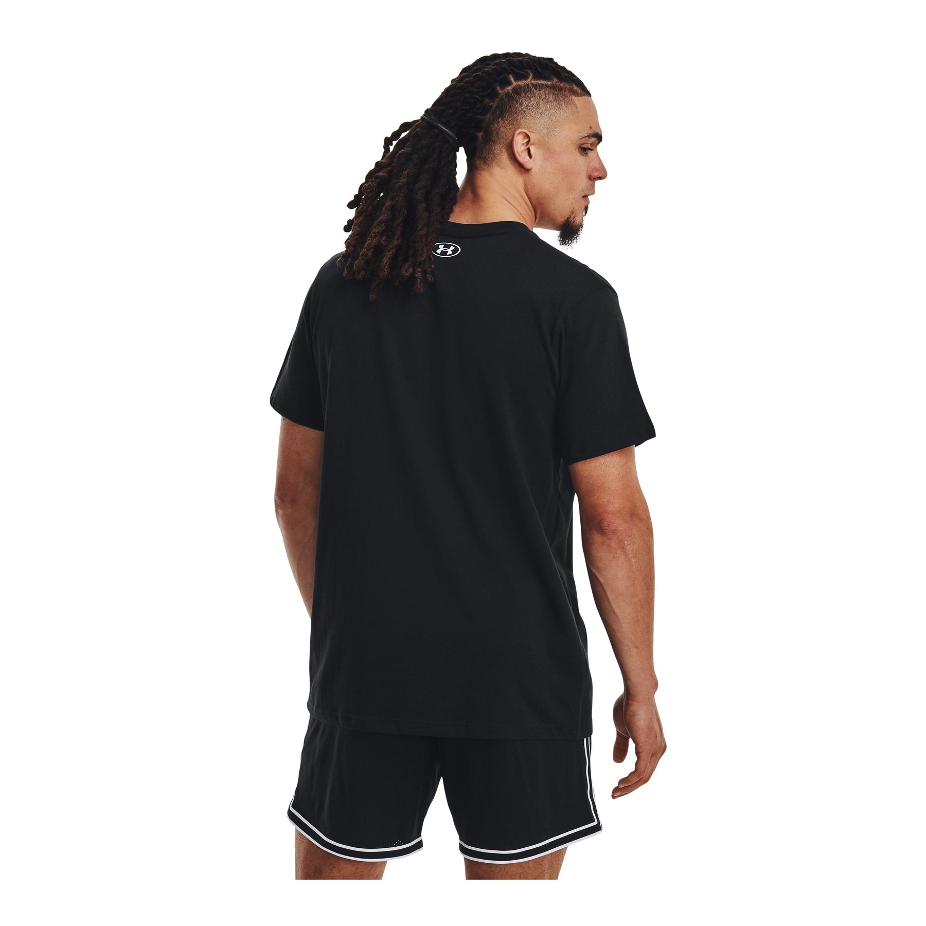 Polera manga corta UA Project Rock Champion Heavyweight para hombre