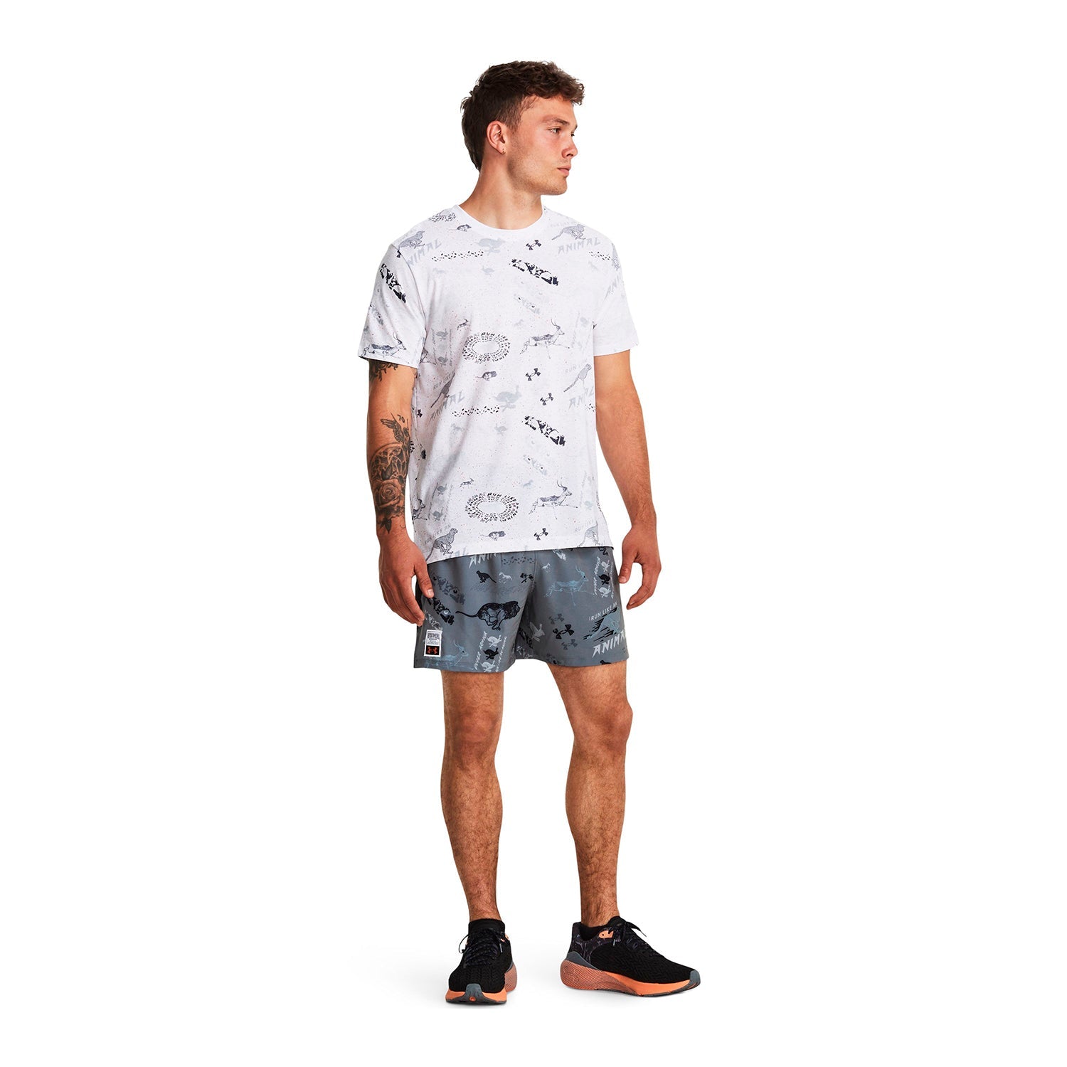 Polera Manga Corta Run para hombre Under Armour