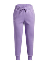 Buzo Lifestyle para niña Rival Fleece morado Under Armour