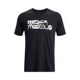 Polera manga corta Mixed Wordmark para hombre Under Armour