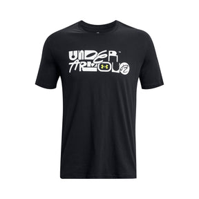 Polera manga corta Mixed Wordmark para hombre Under Armour