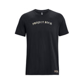 Polera manga corta Heavy Weight Project Rock Crest para hombre Under Armour
