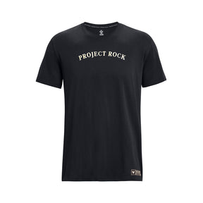 Polera manga corta Heavy Weight Project Rock Crest para hombre Under Armour