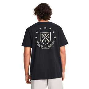 Polera manga corta Heavy Weight Project Rock Crest para hombre Under Armour