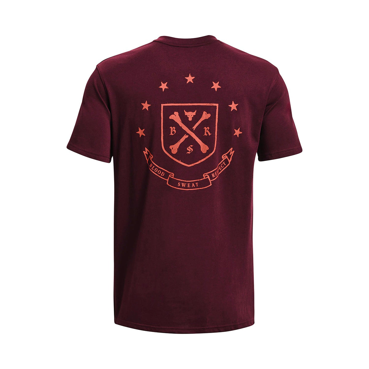 Polera manga corta Heavy Weight Project Rock Crest para hombre Under Armour