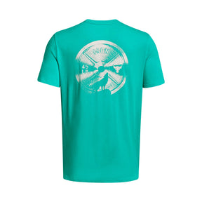 Polera manga corta Project Rock Night Crew para hombre Under Armour