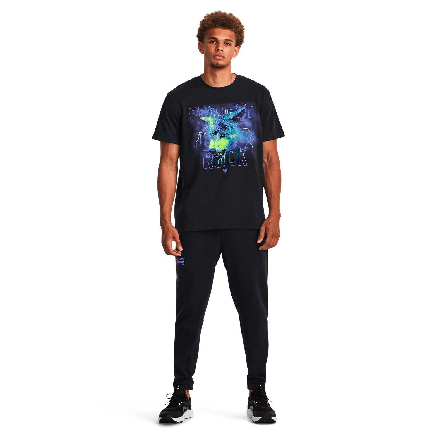 Polera manga corta Heavy Weight Project Rock para hombre Under Armour