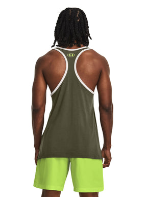 Polera sin mangas Project Rock para hombre Under Armour