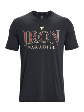 Polera manga corta Project Rock Paradise para hombre Under Armour