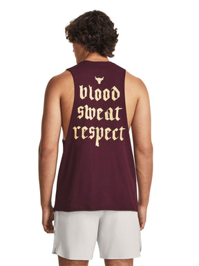 Polera sin mangas Project Rock LC BSR para hombre Under Armour