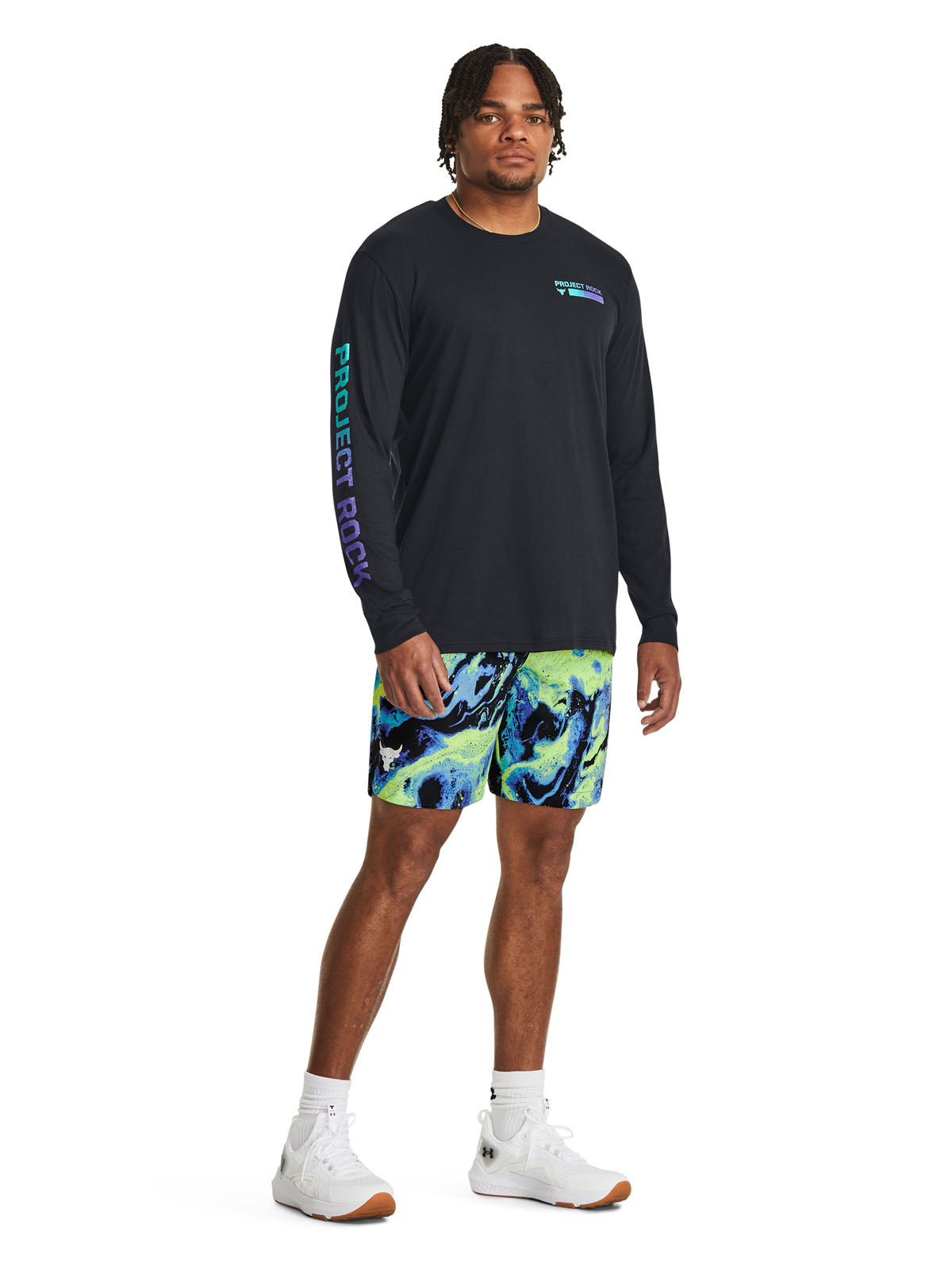 Polera manga larga Project Rock Brahma para hombre