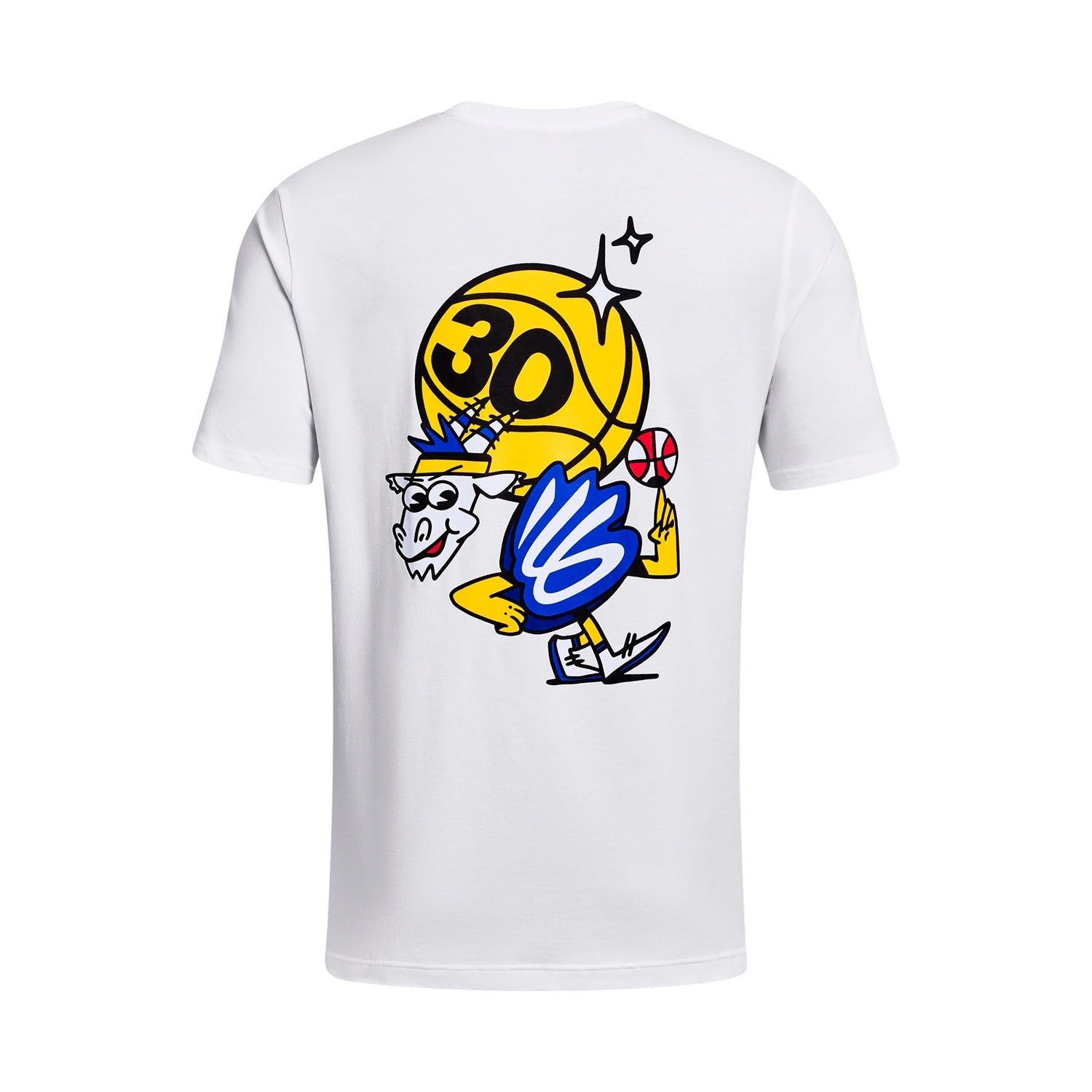 Polera manga corta Curry Dub GOAT para hombre Under Armour