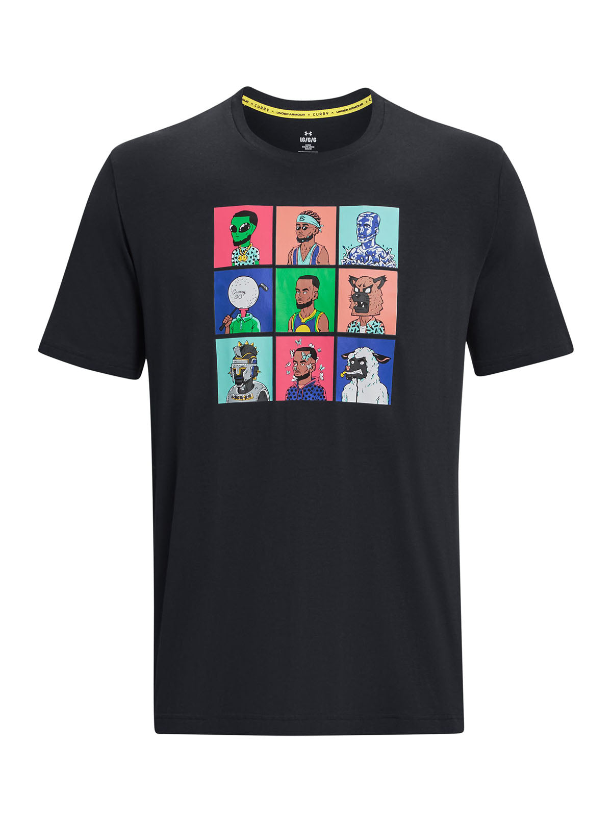 Polera manga corta Curry NFT para hombre Under Armour