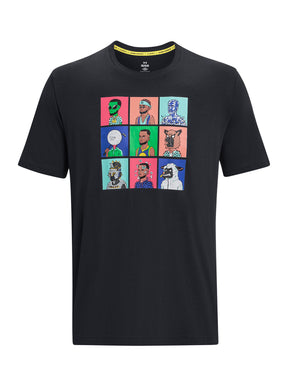 Polera manga corta Curry NFT para hombre Under Armour