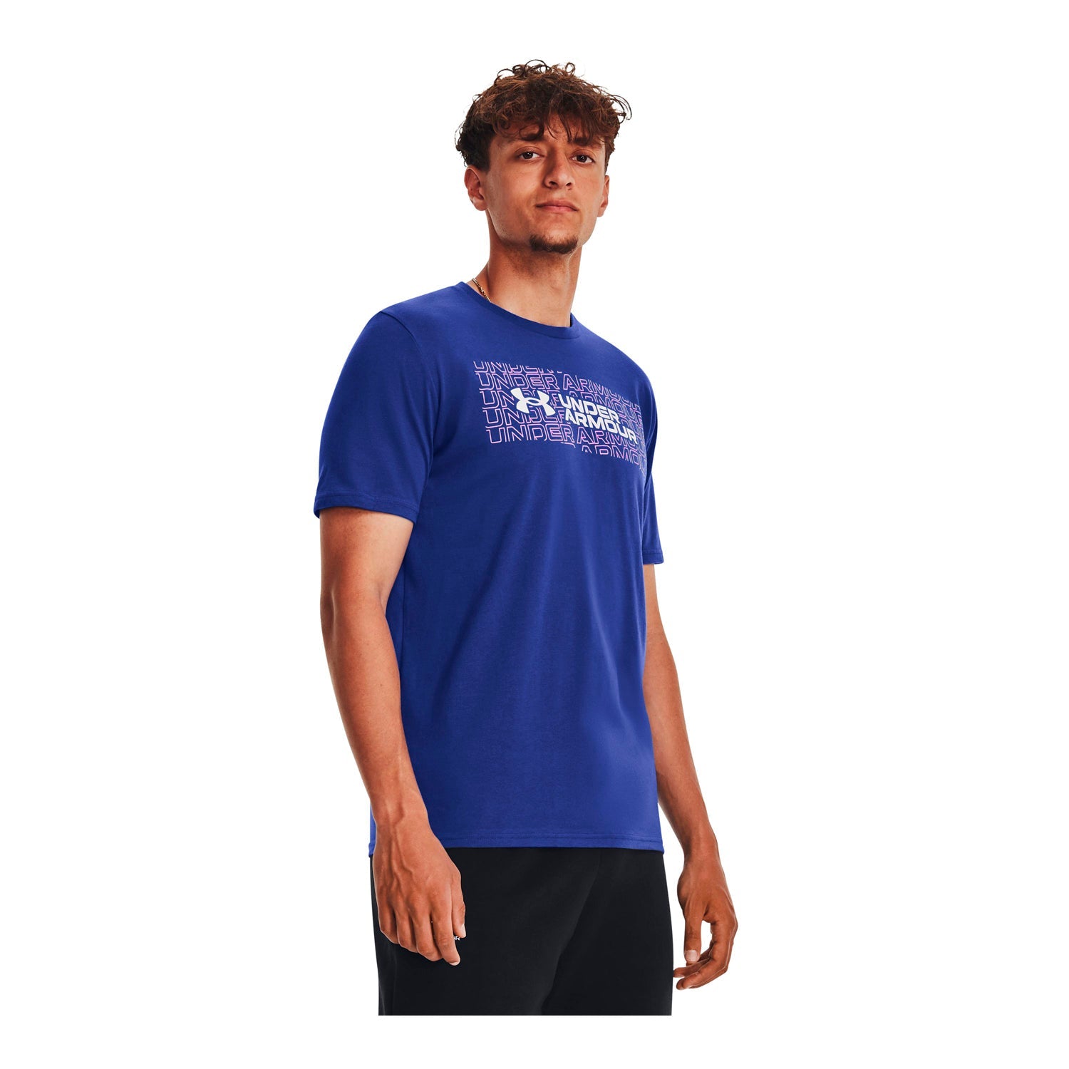 Polera manga corta Wordmark para hombre Under Armour