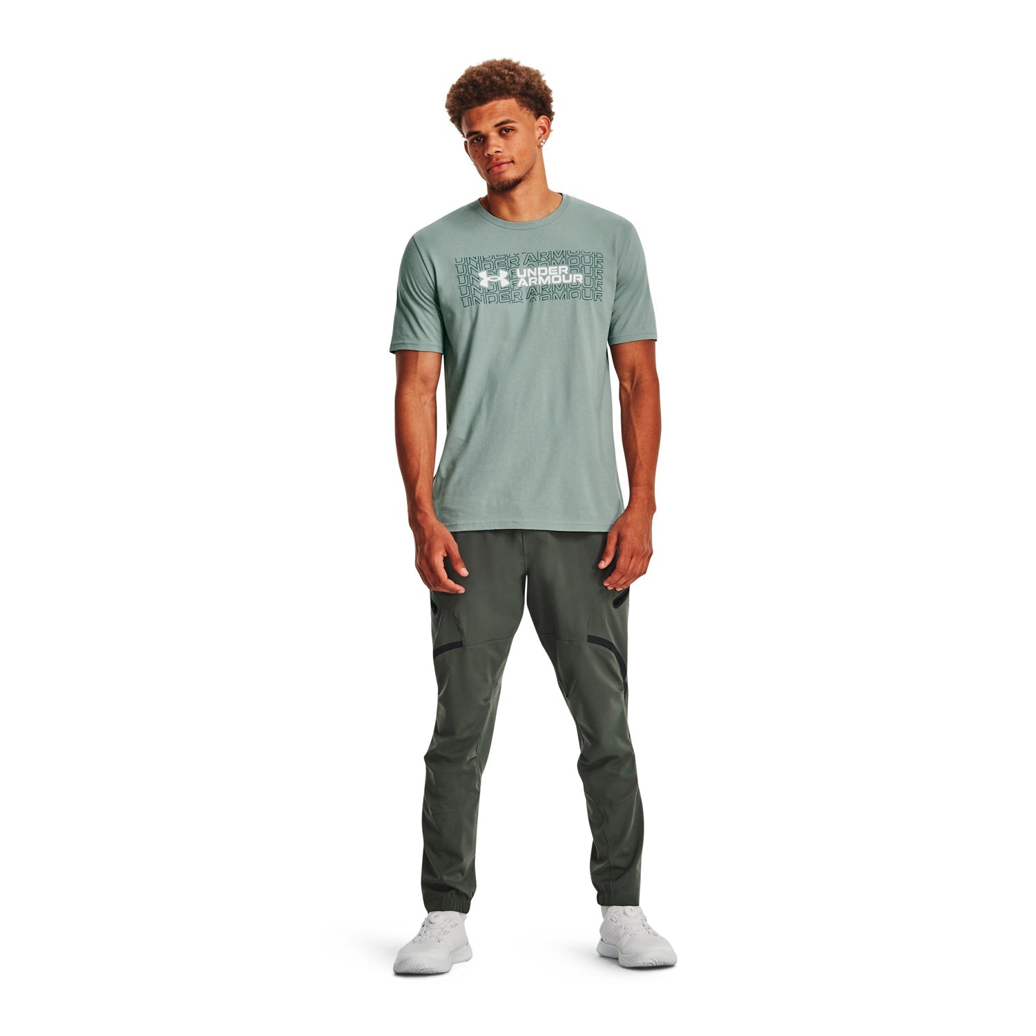 Polera manga corta Wordmark para hombre Under Armour