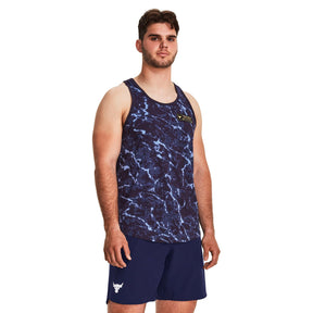 Polera sin mangas Project Rock Iso-Chill Muscle para hombre Under Armour