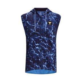 Polerón sin mangas Project Rock Rival para hombre Under Armour