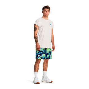 Polera manga corta de Project Rock para hombre Under Armour