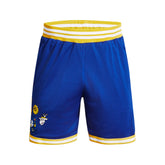 Shorts de malla de curry para hombre Under Armour