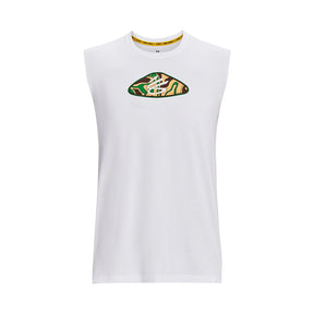 Polera sin mangas Curry para hombre Under Armour