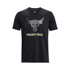 Polera manga corta Project Rock Brahma Bull para hombre Under Armour