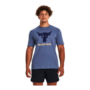 Polera manga corta Project Rock Brahma Bull para hombre Under Armour