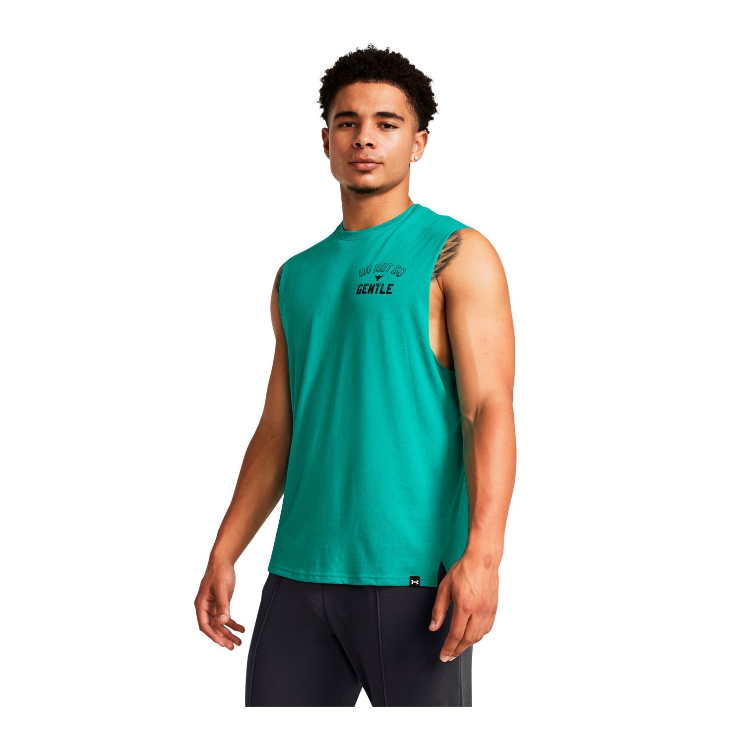 Polera sin mangas Project Rock Show Me para hombre Under Armour