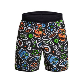 Shorts HIIT Woven Day Of The Dead de 6" para hombre Under Armour