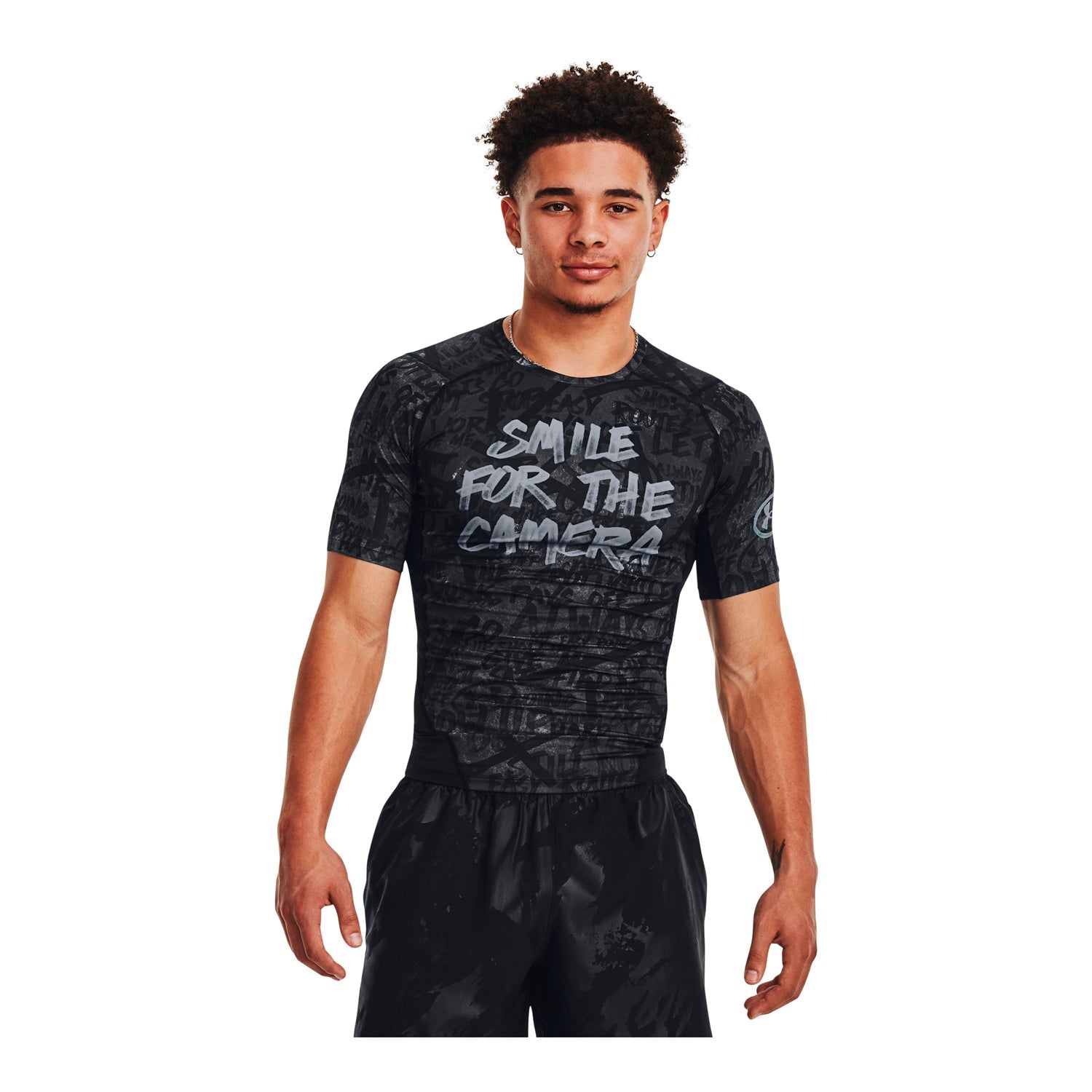 Primera Capa HeatGear Message para hombre Under Armour